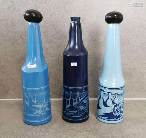 3 SALVADOR DALI BOTTLES