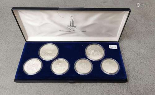 COIN SET OLYMPIC GAMES 1980