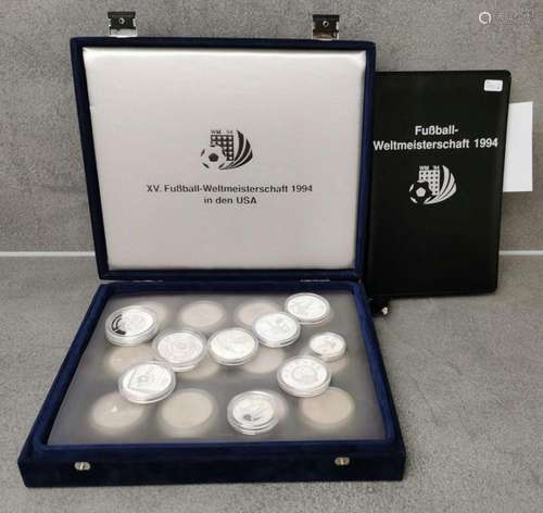 COMMEMORATIVE COINS FOOTBALL WORLD CUP