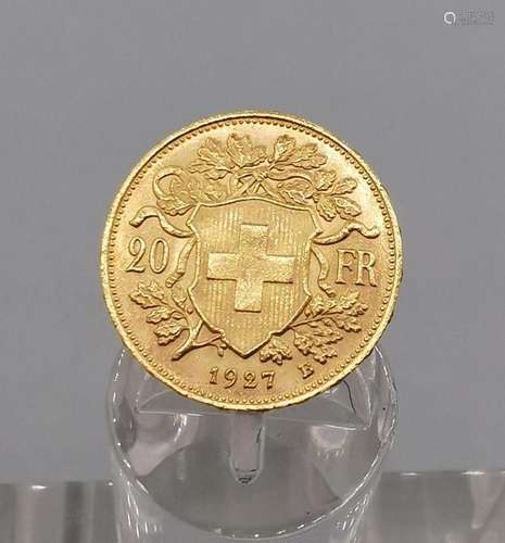 GOLD COIN - 20 FRANKEN