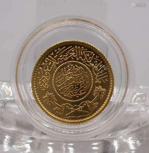 GOLD COIN 1 GUINEA SAUDI ARABIA