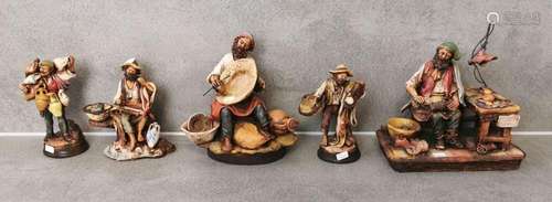 5 NATIVITY FIGURES