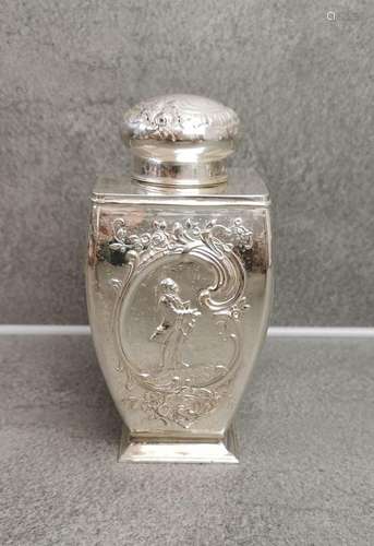 TEA CADDY IN THE FORMAL LANGUAGE OF THE ROCOCO