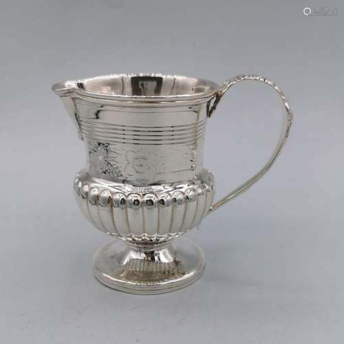 ENGLISH MILK POT OF THE 18TH/19TH CENTURY