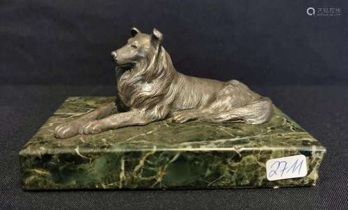 SCULPTURE: "DOG / COLLIE"