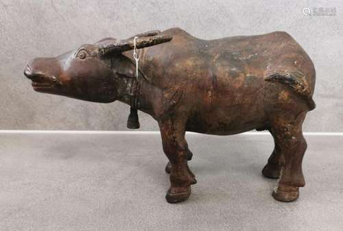 SCULPTURE: "WATER BUFFALO"