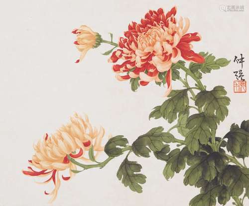 SHEN ZHONGQIANG (1893-1974) Flowers, Birds, and Insects, 195...