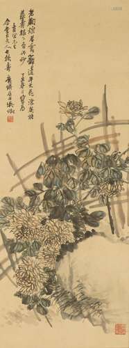 WU ZHENG (1878-1949) Chrysanthemum, 1937