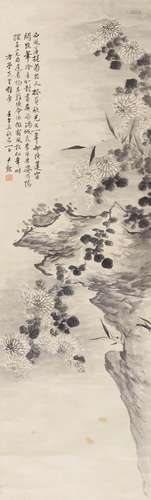 SHEN YINMO (1883-1971) Chrysanthemums, 1942