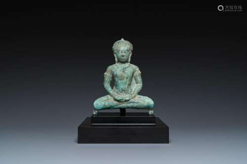 A Thai bronze Buddha in Lopburi-style, probably 11th C.