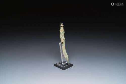 A bronze Khmer dagger, Cambodia, probably Angkor period, 12t...