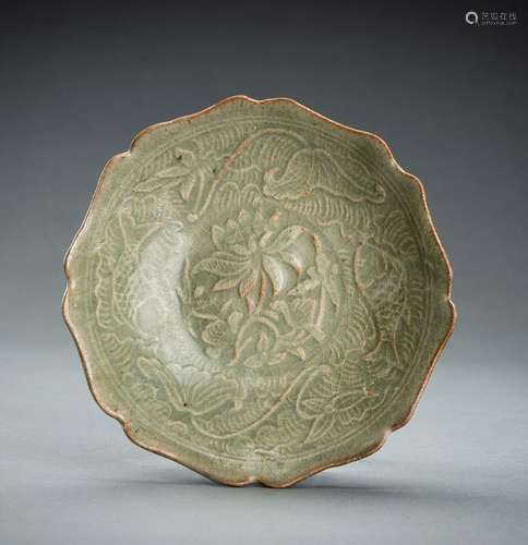 A LONGQUAN CELADON ‘FISH’ BOWL, NORTHERN SONG STYLE