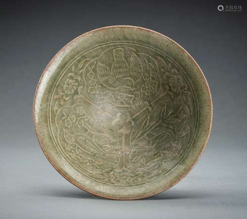 A LONGQUAN CELADON ‘BIRDS’ BOWL, NORTHERN SONG STYLE