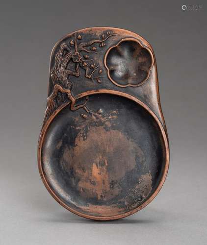 A CHENGNI ‘PRUNUS’ INKSTONE, 1920s