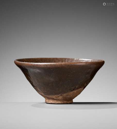 A JIAN PERSIMMON GLAZED TEA BOWL, SONG DYNASTY