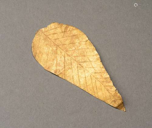 A SHEET GOLD LEAF, PRE-ANGKOR PERIOD