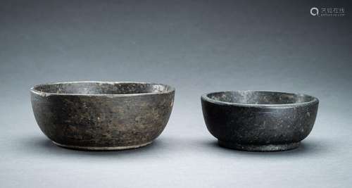 A LOT WITH TWO BACTRIAN CHLORITE BOWLS