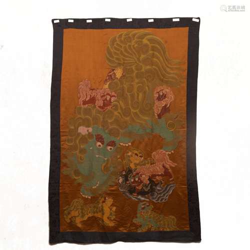 A CHINESE YUNJIN TAPESTRY