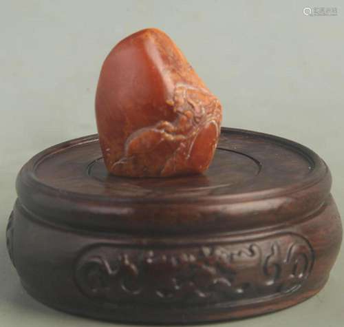 A FINE TIAN HUANG STONE SEAL