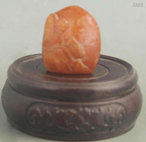 A FINE TIAN HUANG STONE SEAL