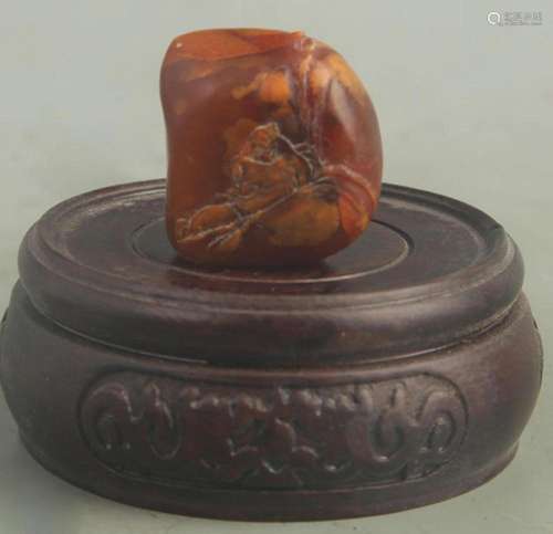 A FINE TIAN HUANG STONE SEAL