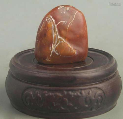 A FINE TIAN HUANG STONE SEAL