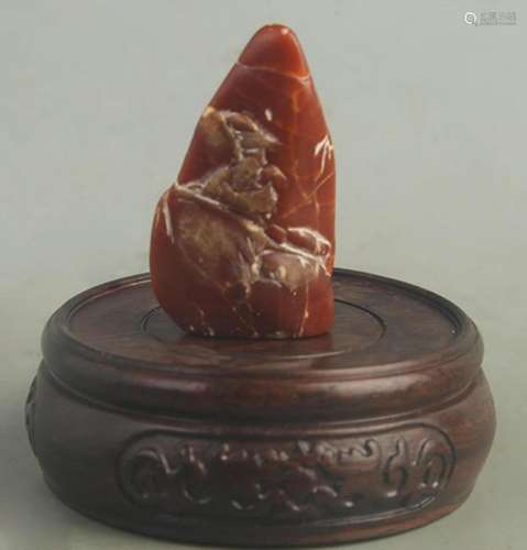 A FINE TIAN HUANG STONE SEAL