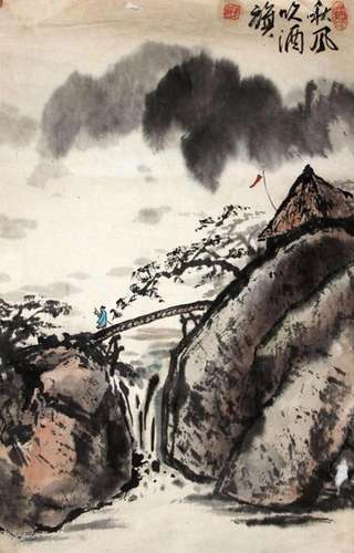 LIU YAN CHEN, CHINESE PAINTING ATTRIBUTED TO