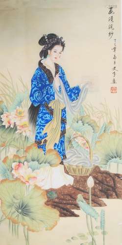 WEN ZI, CHINESE PAINTING ATTRIBUTED TO