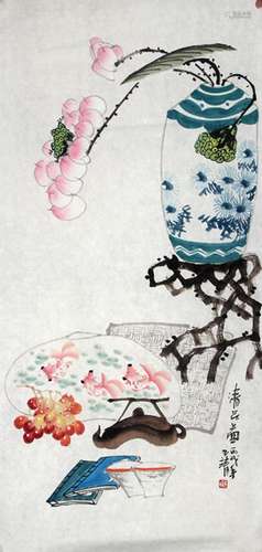 ZI JING, CHINESE PAINTING ATTRIBUTED TO