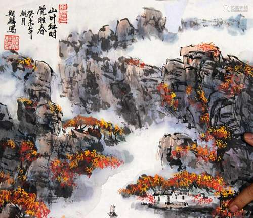 ZHENG QI LIN, CHINESE PAINTING ATTRIBUTED TO