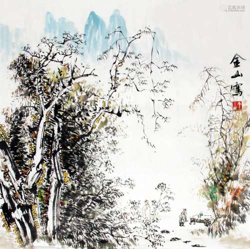 JIN SHAN, CHINESE PAINTING ATTRIBUTED TO