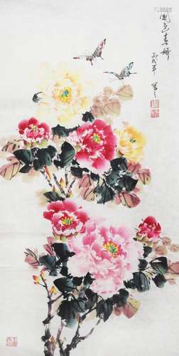 WANG XIU KUN, CHINESE PAINTING ATTRIBUTED TO