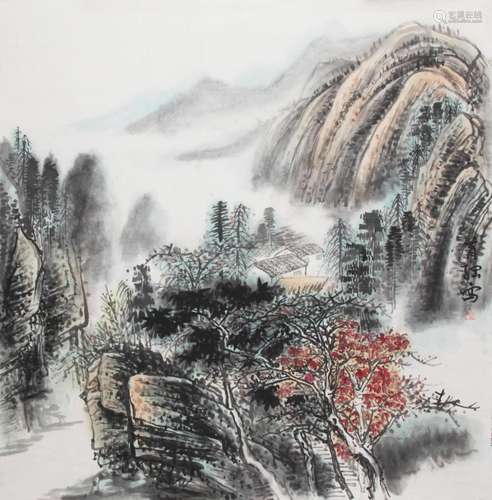 ZHANG YU GANG, CHINESE PAINTING ATTRIBUTED TO