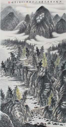 ZENG XIAN GUO, CHINESE PAINTING ATTRIBUTED TO