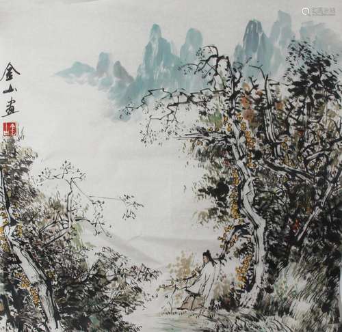 JIN SHAN, CHINESE PAINTING ATTRIBUTED TO