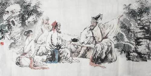 JIN SHAN, CHINESE PAINTING ATTRIBUTED TO