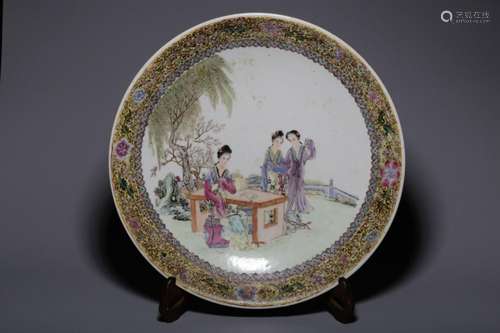 Pastel lady plate