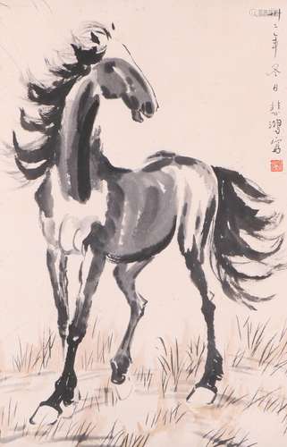 Xu Beihong galloping horse