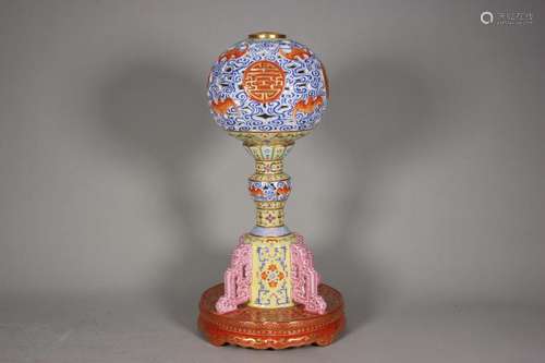 Pastel Hongfu Qitian Official Hat Stand