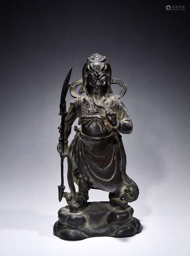 Bronze Guan Gong Statue