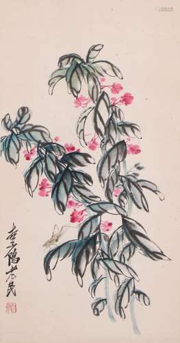 Qi Baishi flower painting