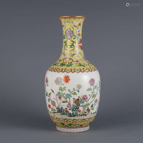 Pastel Chrysanthemum Appreciation Vase