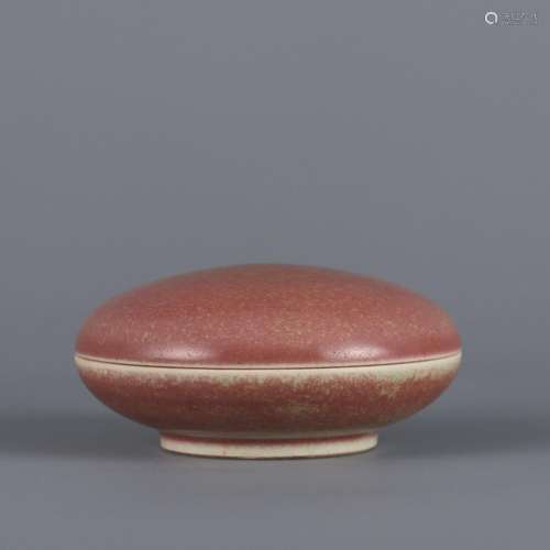 Cowpea red glaze rouge box