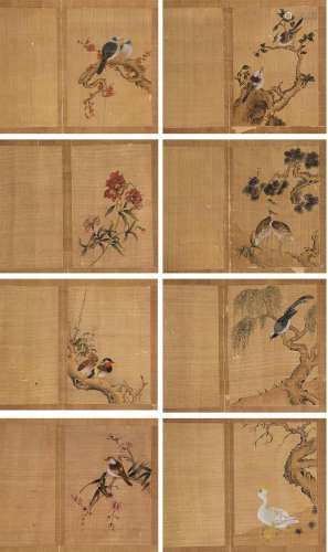 The Chinese bird-and-flower painting, Unknown mark,Ming Dyna...