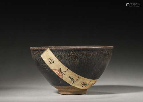 A Jian kiln glaze porcelain cup,Song Dynasty,China
