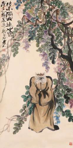 Qi Baishi flower painting