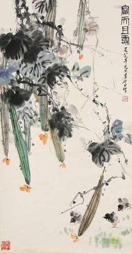 Lou Shibai flower painting