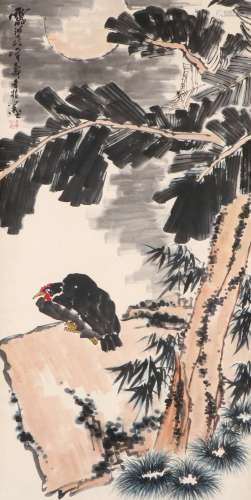 Pan Tianshou's eagle picture