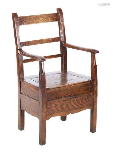 Oak baking chair